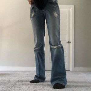 Hollister California Low Rise Blue Jeans